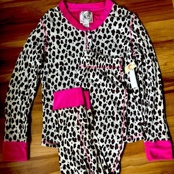 Pj Couture Other - 👑 PJ Couture Cheetah Print Thermal Velour Trim Set